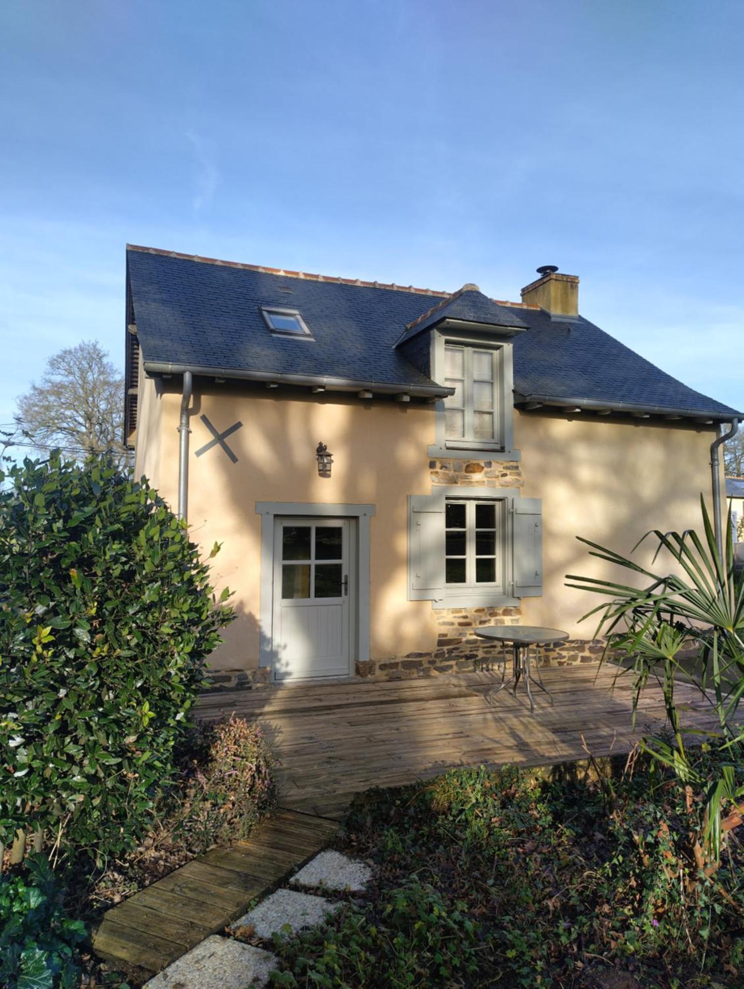 Petite Maison A Cote De La Foret De Rennes Betton Exterior foto